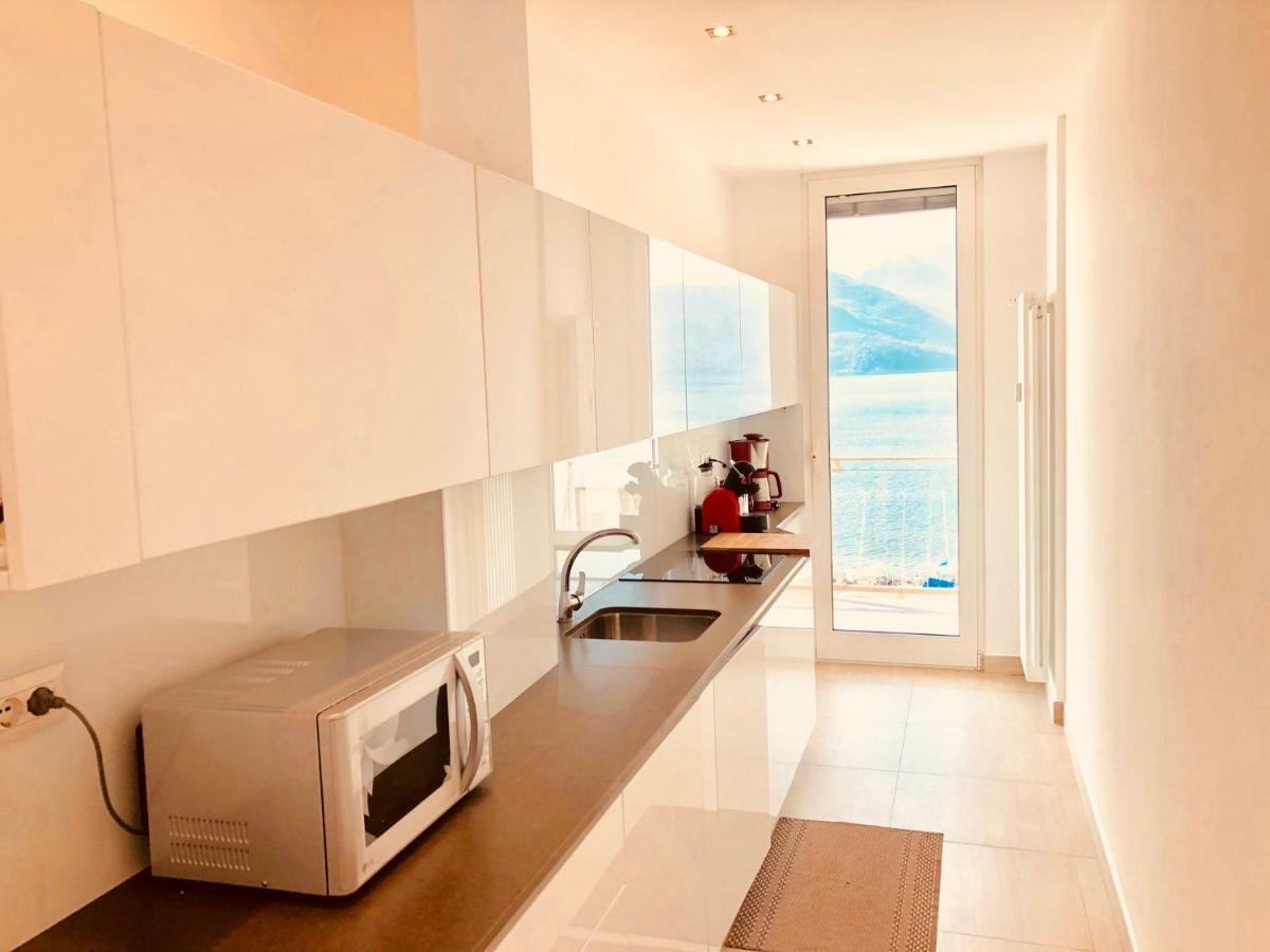 Attico Palazzo Di Vetro Apartment Luino Luaran gambar